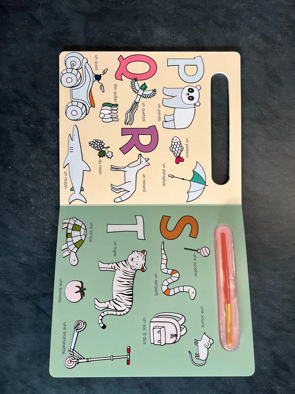 Coloriages magiques à l'eau - L'alphabet | Dès 4 ans