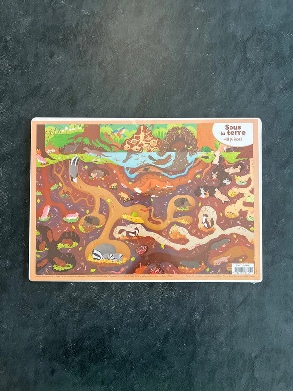 Puzzle - sous la terre