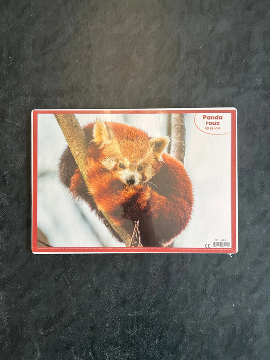 Puzzle - panda roux