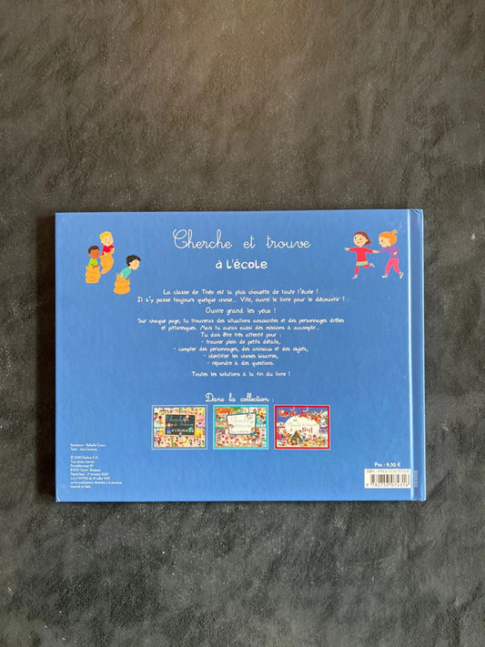 Cherche et trouve - à l'école (3-7 ans)