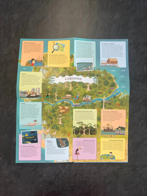 Mon atlas des fleuves et rivières - Découvrir la géographie de l'eau