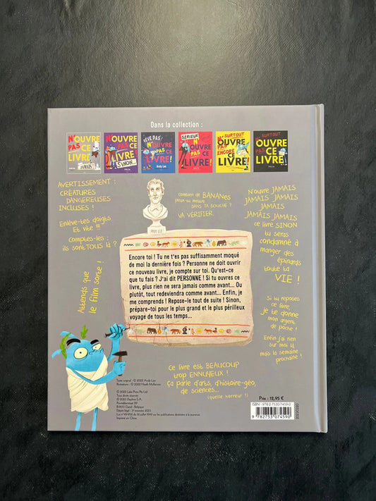 N’ouvre pas ce livre. Jamais !