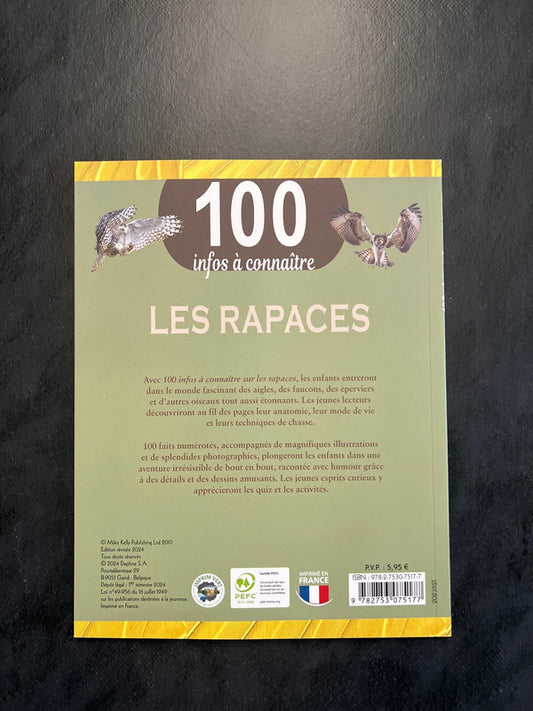100 infos à connaître - les rapaces