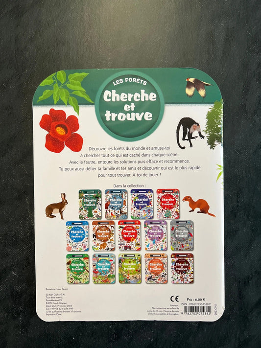 Cherche et trouve - la forêt