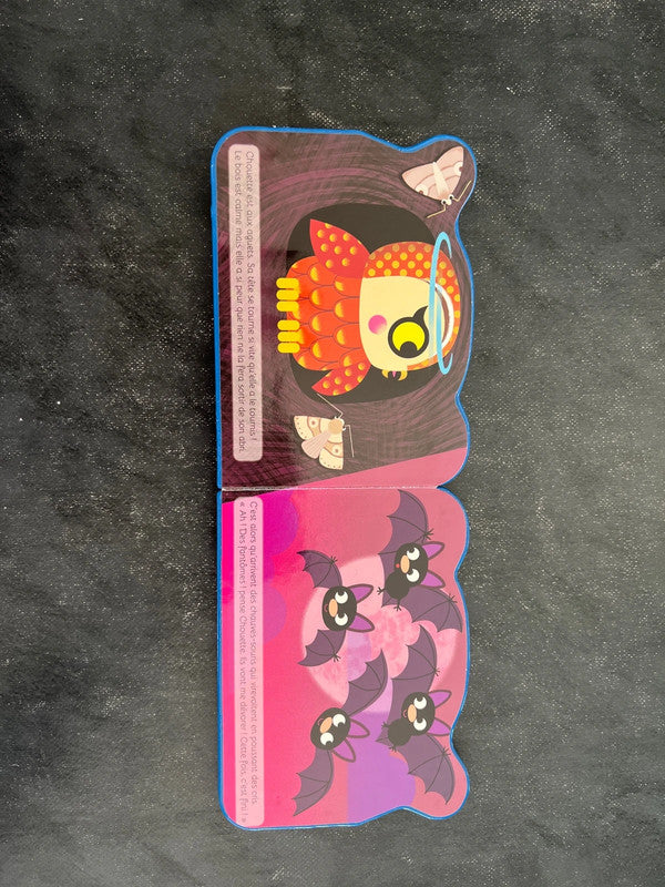 Livre cartonné - chouette