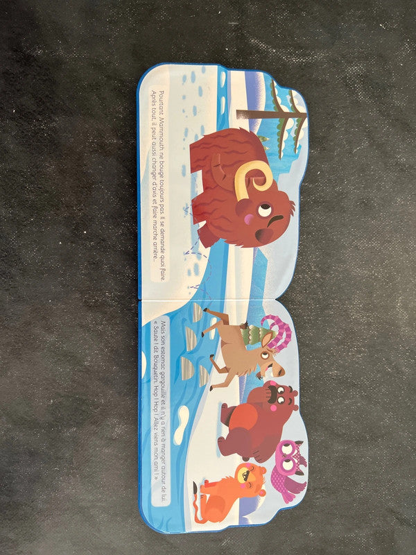 Livre cartonné - mammouth