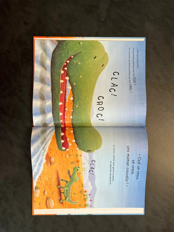 Livre - les crocos aussi ont besoin de bisous !