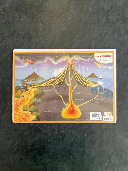 Puzzle - Les Volcans | Découverte des phénomènes naturels dès 5 ans