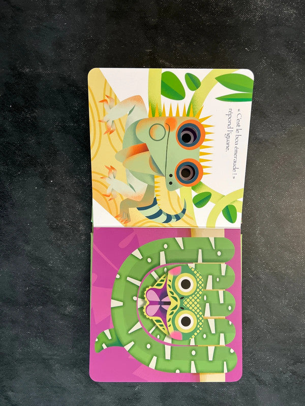 Qui se cache ? Les animaux de la jungle