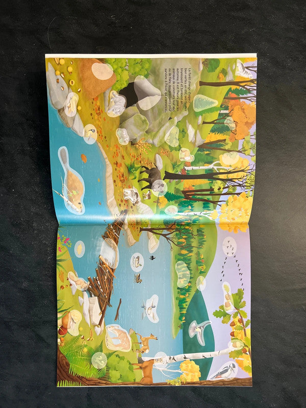 Livre d’autocollants - la nature