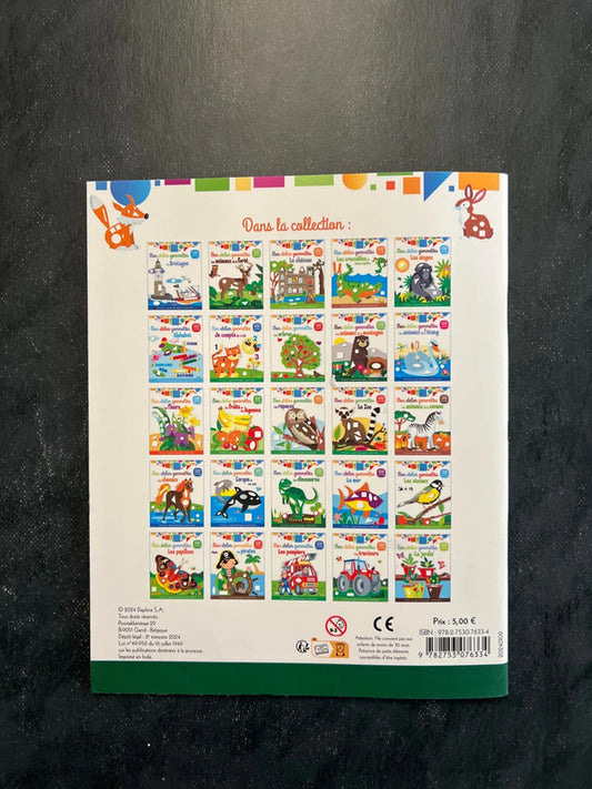 Mon atelier de gommettes - Les animaux de la forêt (3-6 ans)