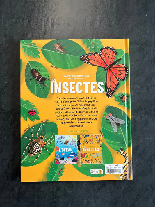 Mon premier documentaire - les insectes