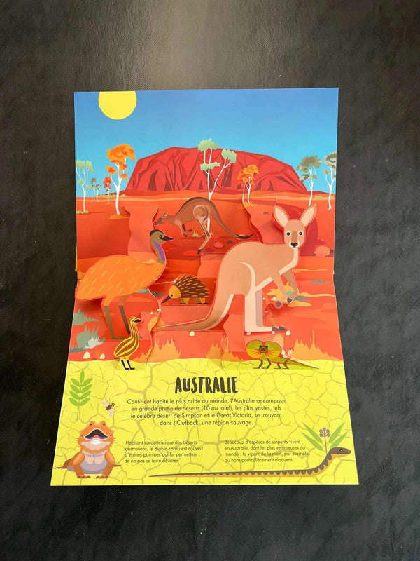 La nature en pop-up ! Déserts - Album dès 4 ans