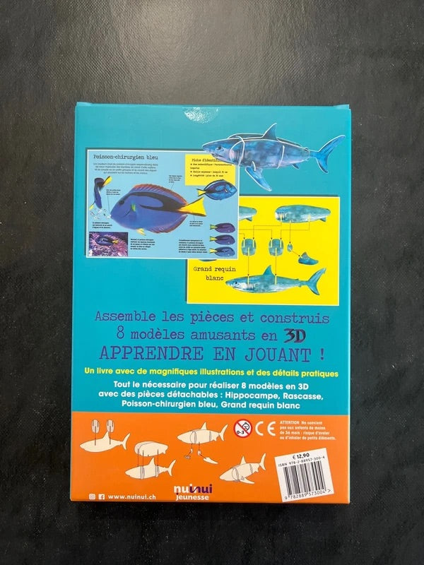 Construis en 3D - poissons