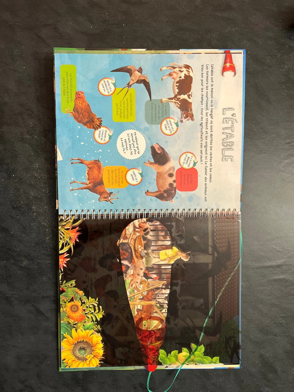 Lanterne magique - pars à la recherche des animaux de la ferme