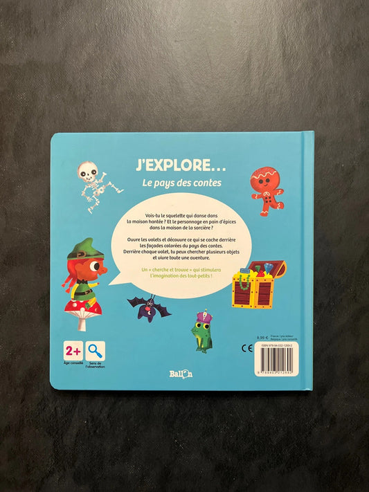 J'explore le pays des contes - Livre à volets dès 3 ans