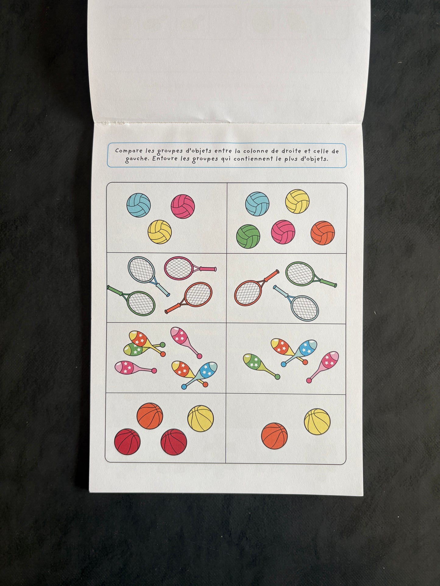 Bloc de jeux - Vive le sport