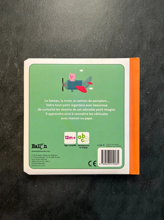 Mon premier imagier - les véhicules