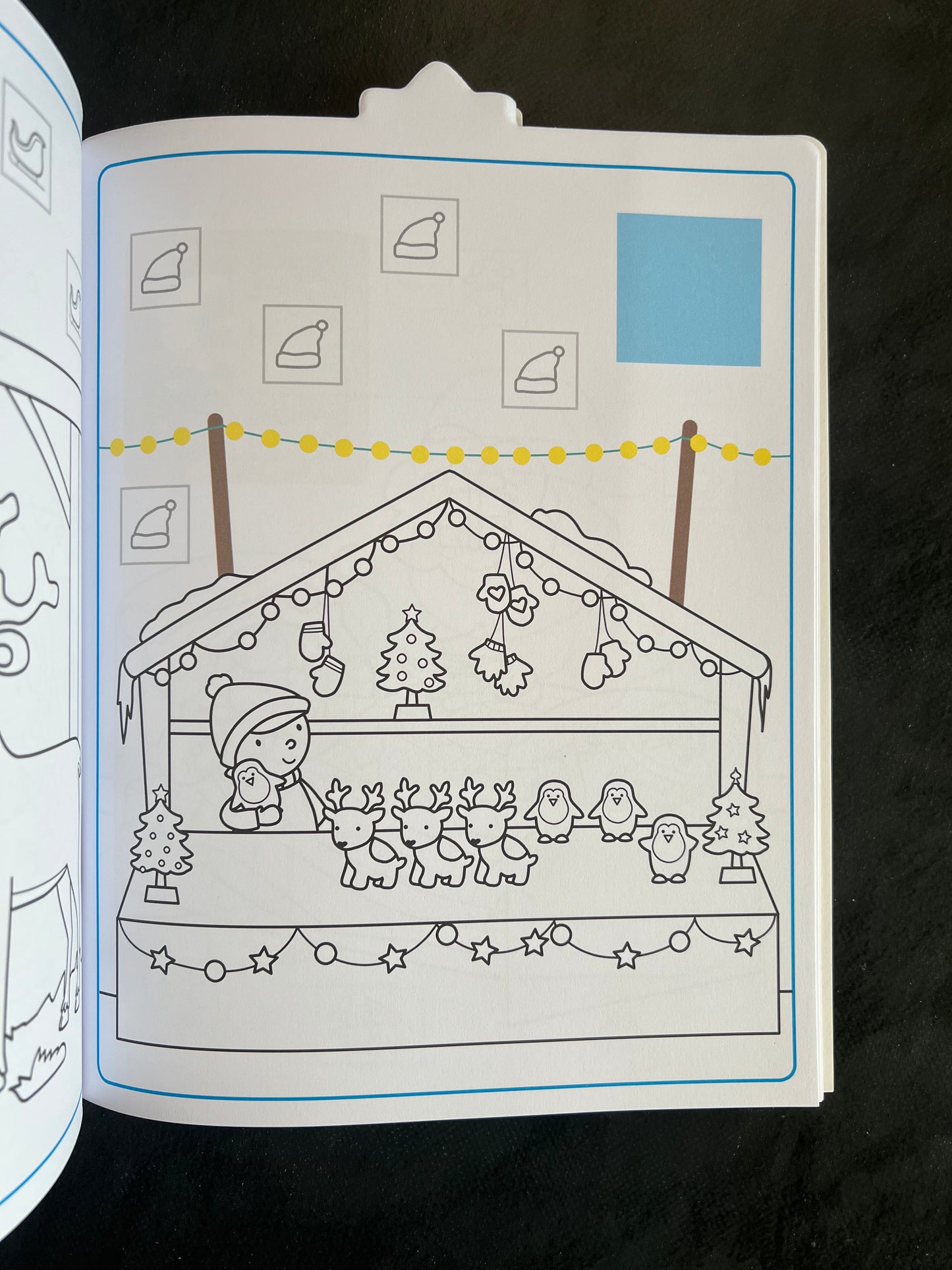 Coller et colorier - Noël