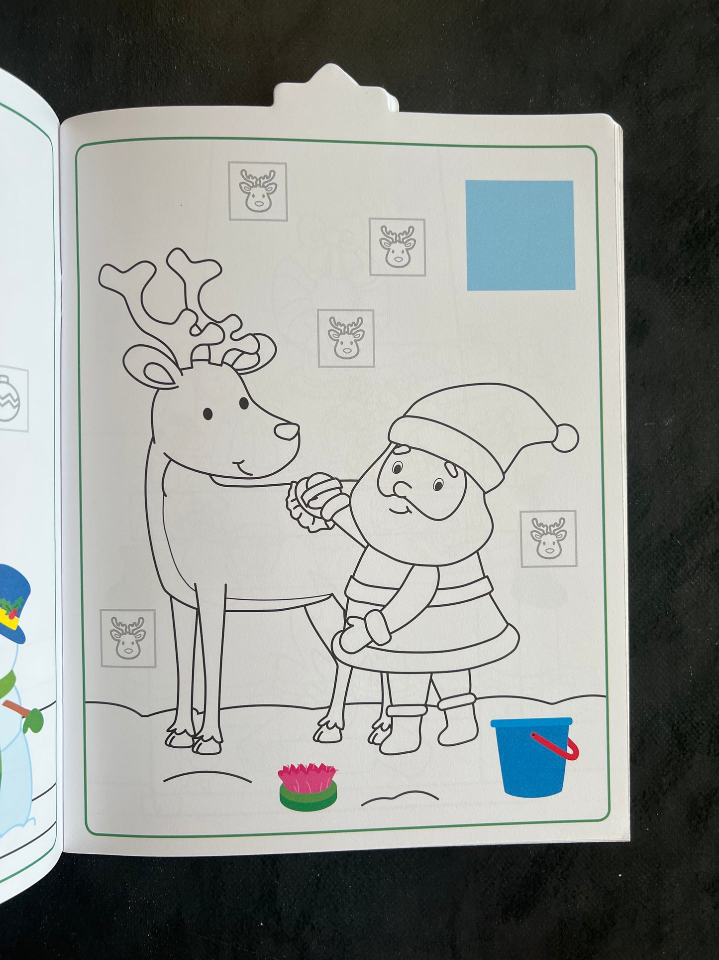 Coller et colorier - Noël