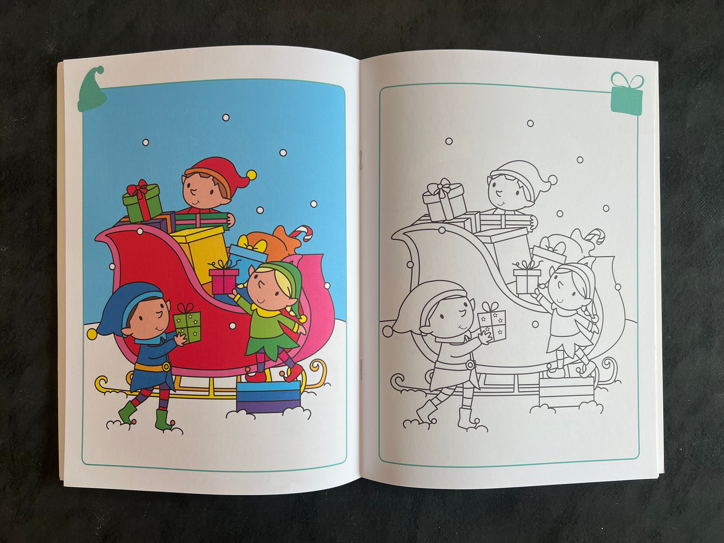 Livre à colorier - Noël