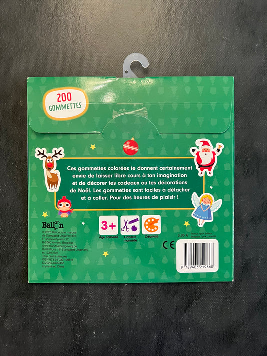 Mes premières gommettes - Noël (3-5 ans)