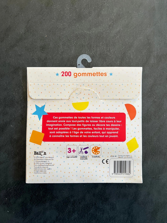 Gommettes formes et couleurs - 3 ans et plus