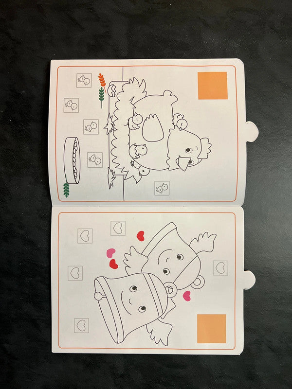 Coller et colorier - Pâques