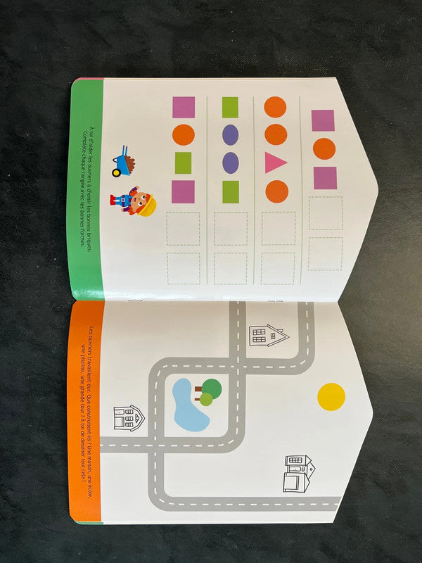 Je dessine et je joue - sur le chantier (3-6 ans)