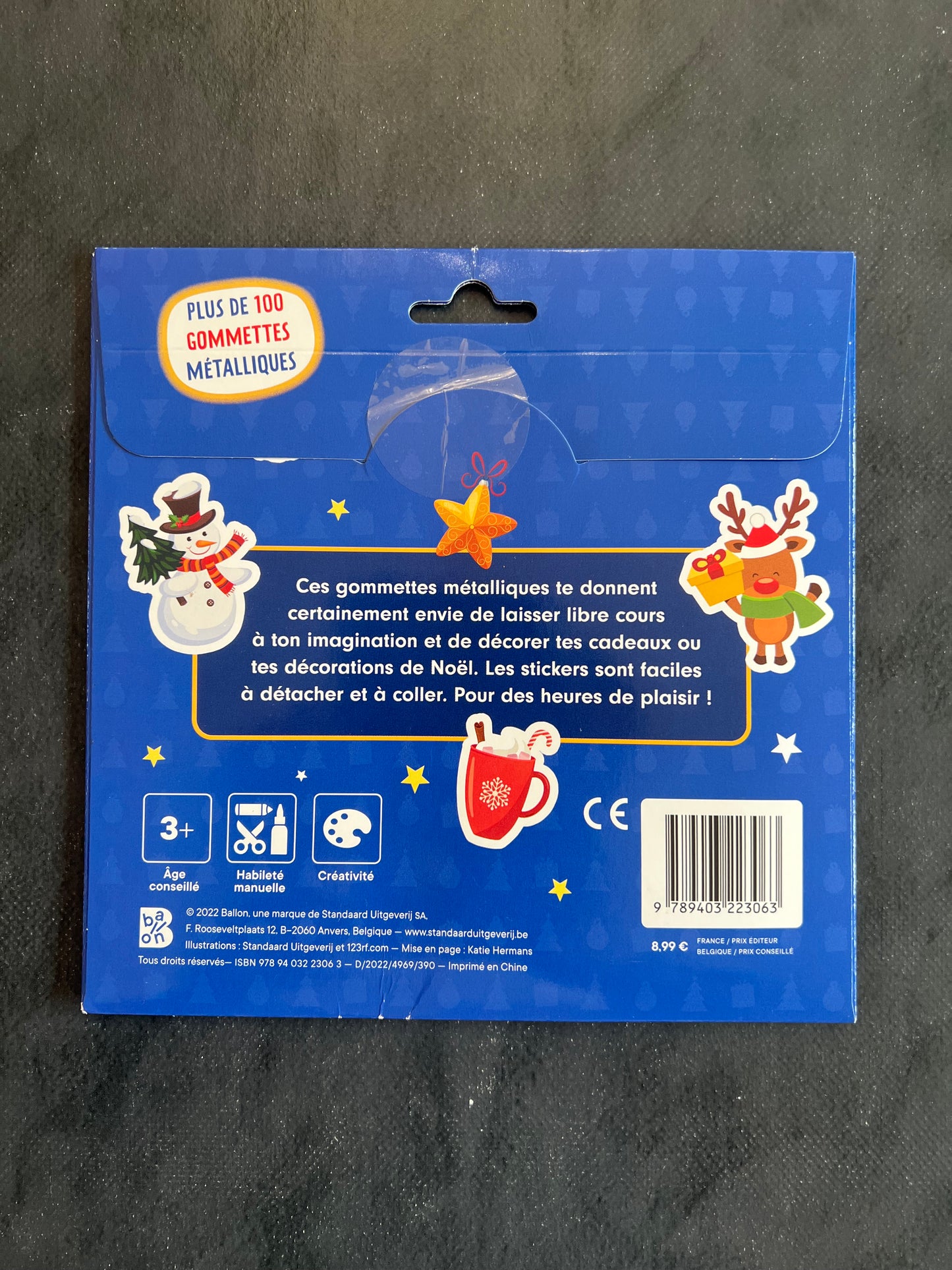 Mes gommettes brillantes - Noël