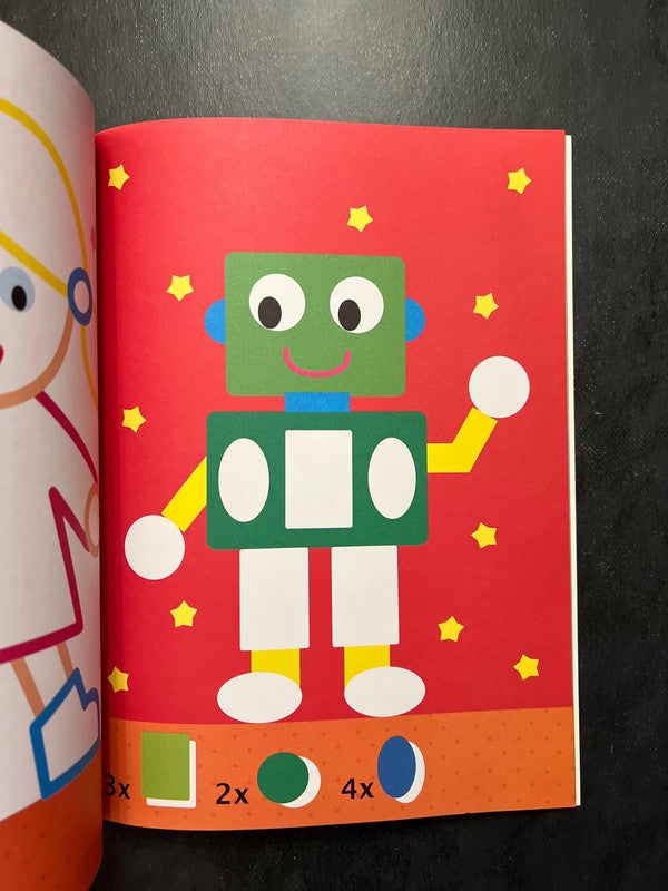 Coller et colorier - dès 2 ans - +140 gommettes