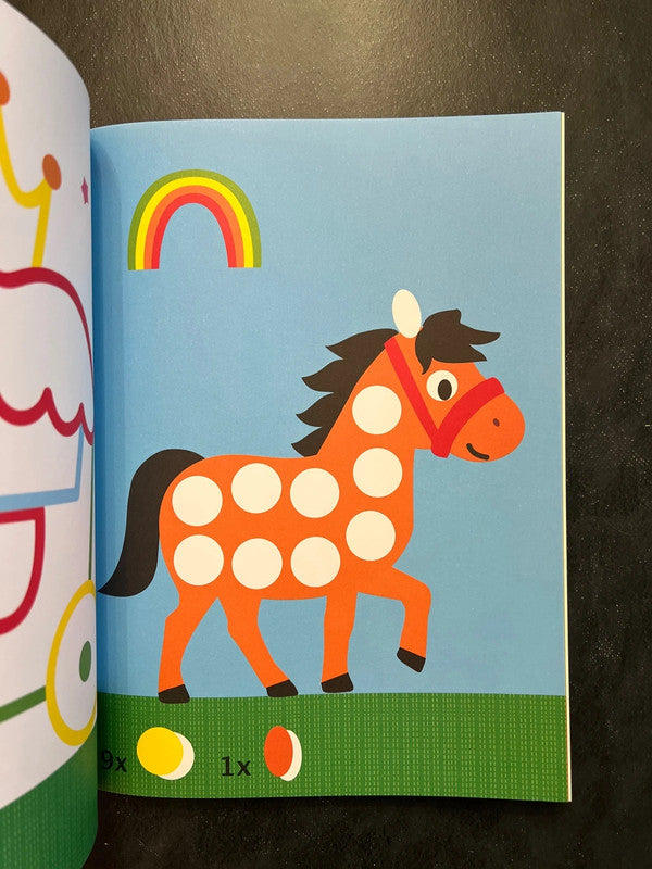 En route pour la maternelle - Coller et colorier dès 3 ans
