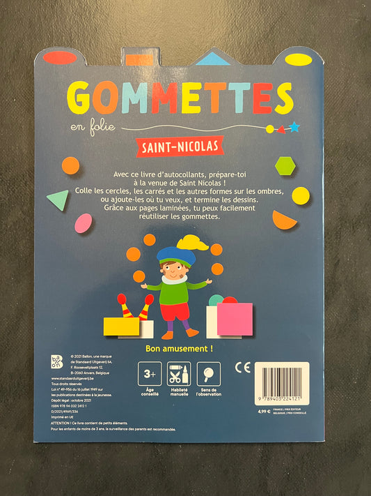 Gommettes en folie - Saint-Nicolas