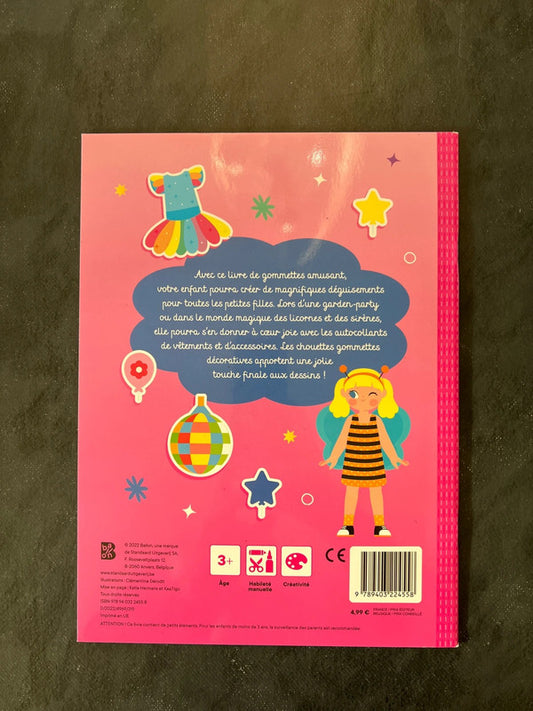 Fashionistas junior - Les déguisements | 5-8 ans | Livre-jeu