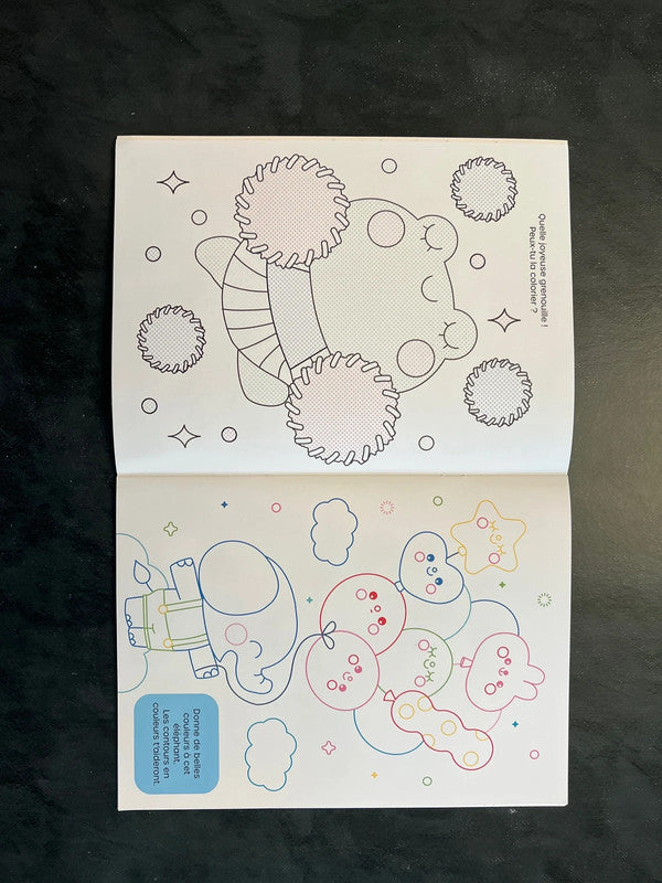 Mon livre de coloriages - kawaii