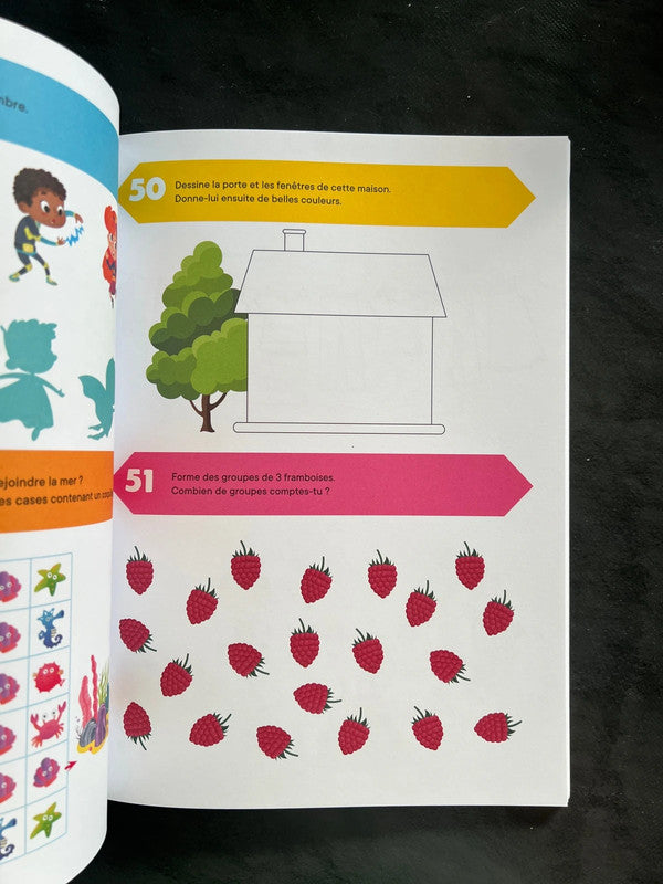 Mon livre de jeux - dés 4 ans