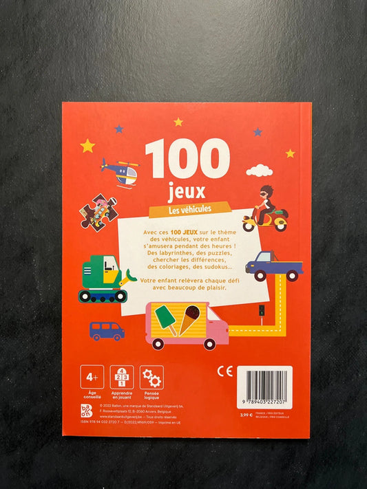 100 jeux - Les véhicules | Activités pour enfants 5-7 ans