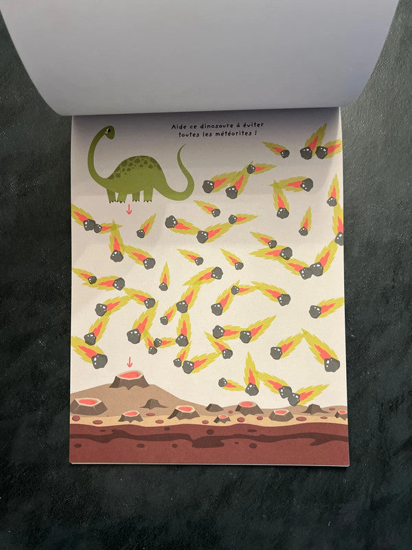 Labyrinthes - Les dinosaures | Jeu et activité 5-7 ans