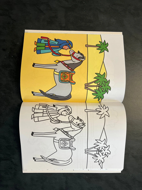 Mon livre à colorier - chevaux et poneys