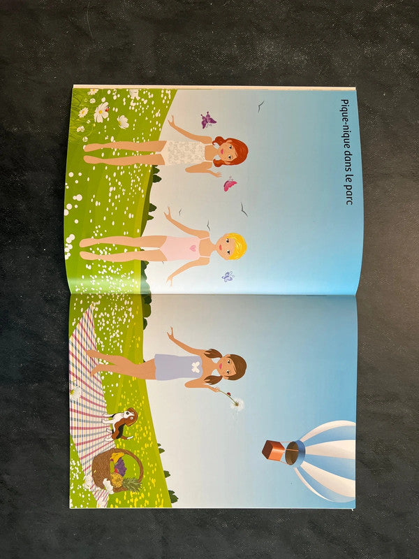 Fashionistas - Les meilleurs amis - Livre-jeu avec autocollants 5-7 ans
