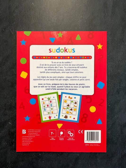 Mes premiers sudokus - dès 7 ans