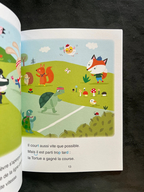 J’apprends à lire - la grenouille qui veut se faire aussi grosse que le bœuf