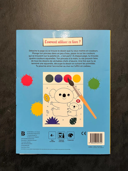 Mon atelier de peinture - les animaux