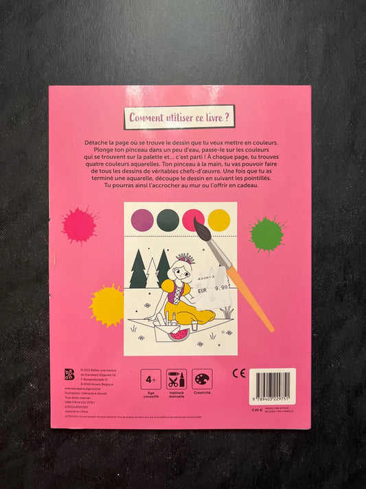 Mon atelier de peinture - Les princesses | 5-7 ans