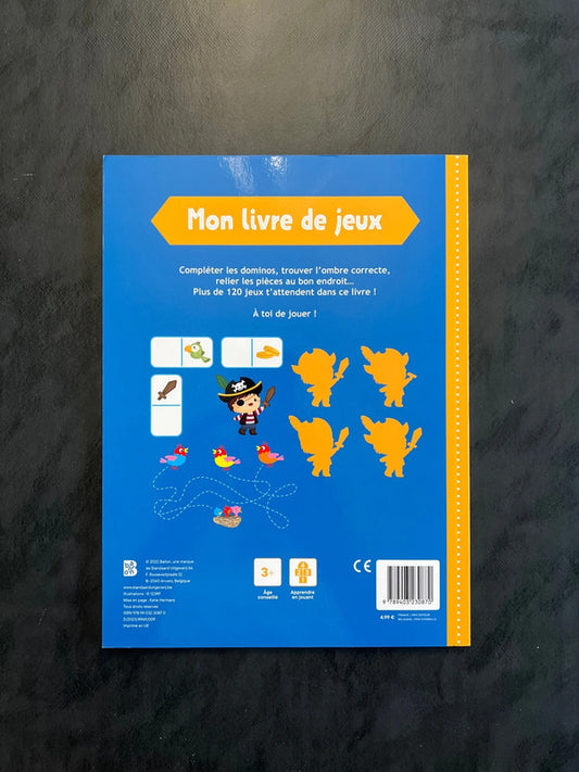 Mon livre de jeux - Dès 3 ans