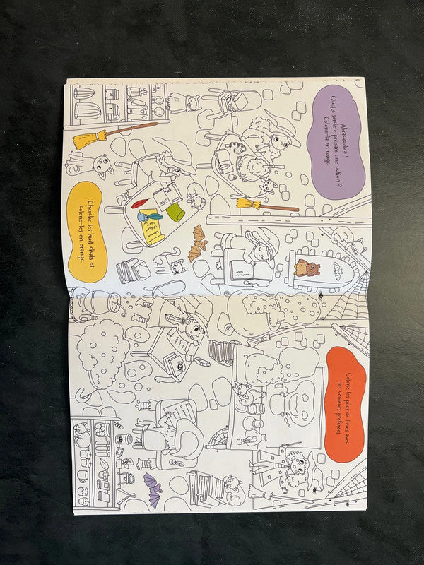 Cherche et colorie - les contes