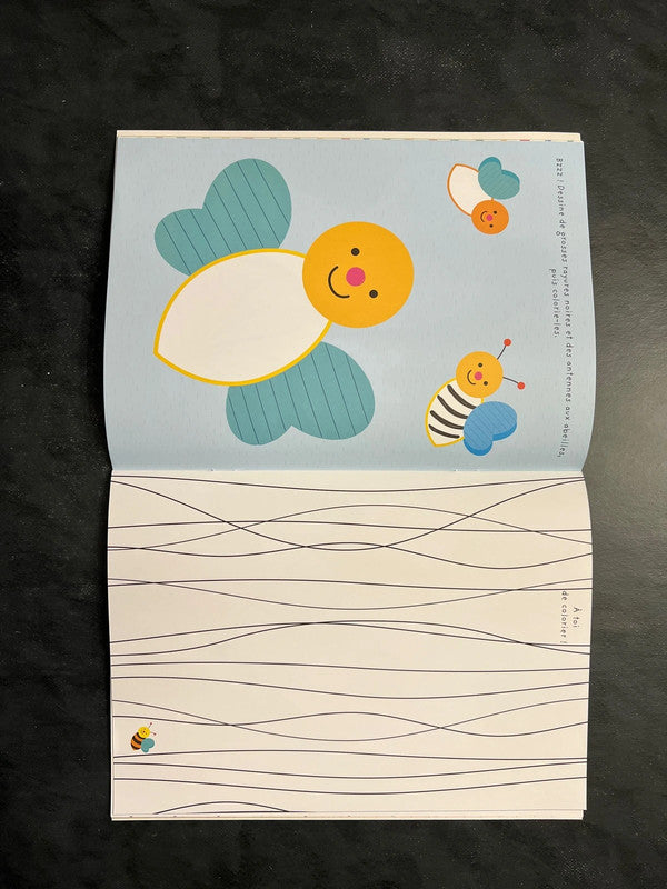 Vive les rayures - Livre de coloriages pour enfants 3-5 ans