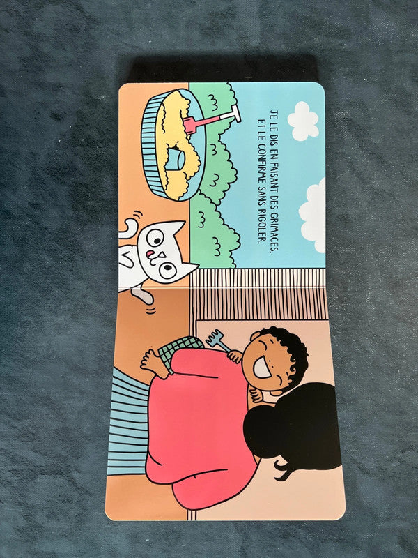 Livre cartonné - je suis heureux que tu sois là