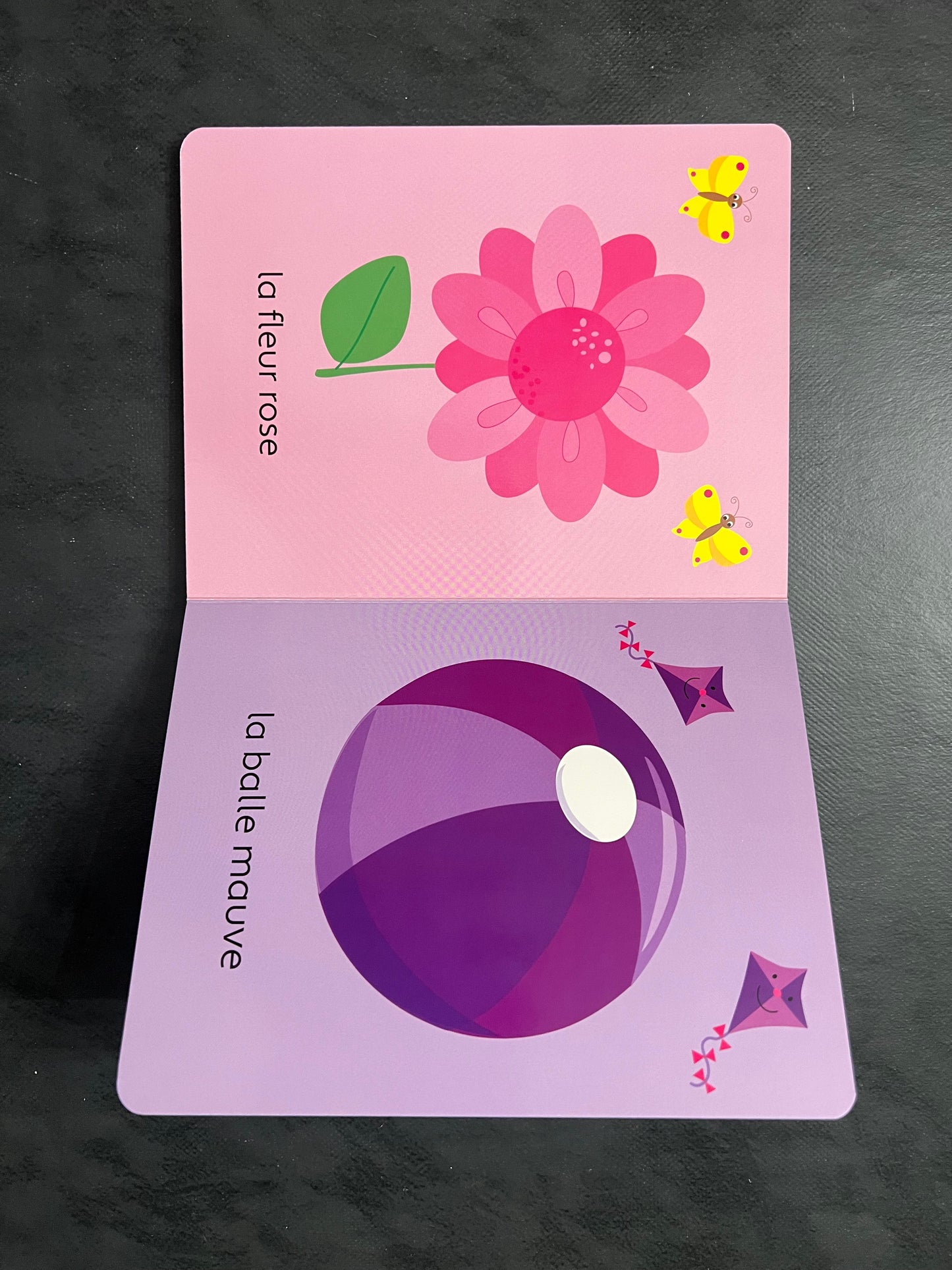 Livre cartonné - les couleurs