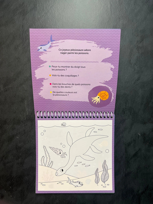 Mes dessins magiques - les dinosaures